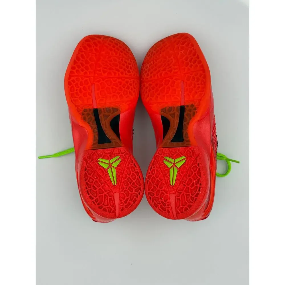 Nike Kobe 6 Protro Reverse Grinch 5Y Youth Size 5 Basketball Shoes
